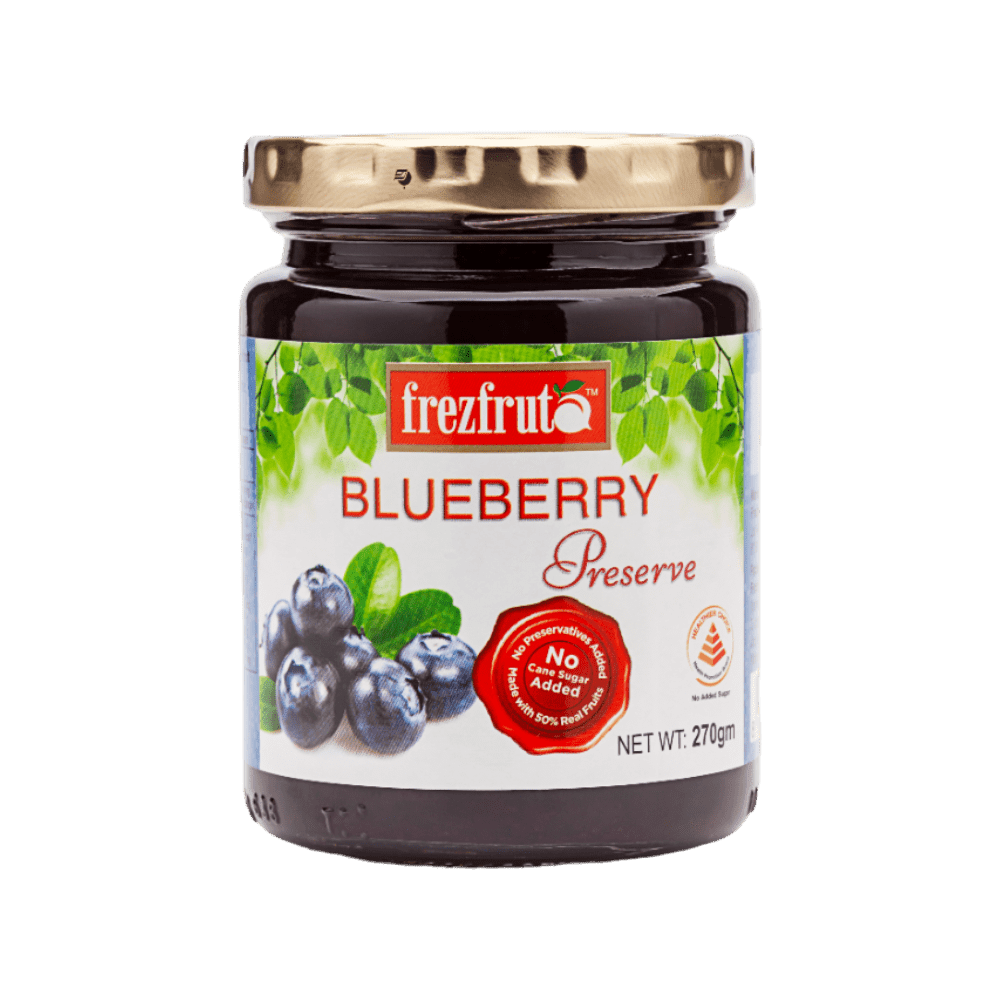 Blueberry Preserves - 270g - Frezfruta